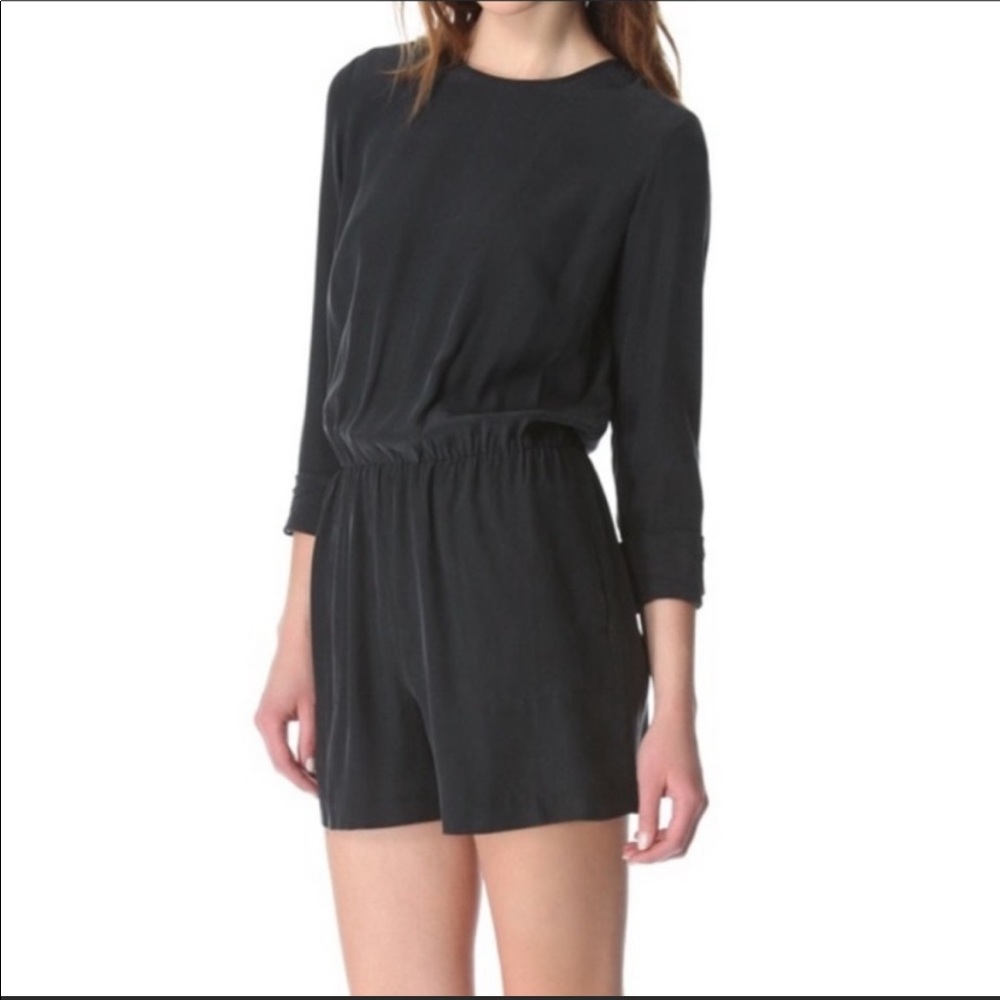 Club Monaco Silk Romper